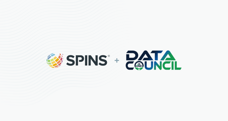 SPINS and The Data Council logos