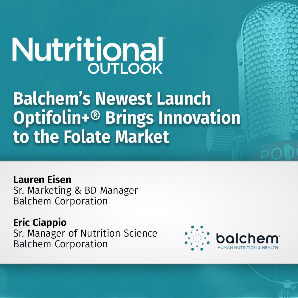 Balchem’s Newest Launch Optifolin⁺® Brings Innovation to the Folate Market 